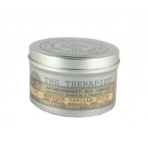 The Therapist Candles Antique Vanilla Poise Scent Jar Candle TPST1027